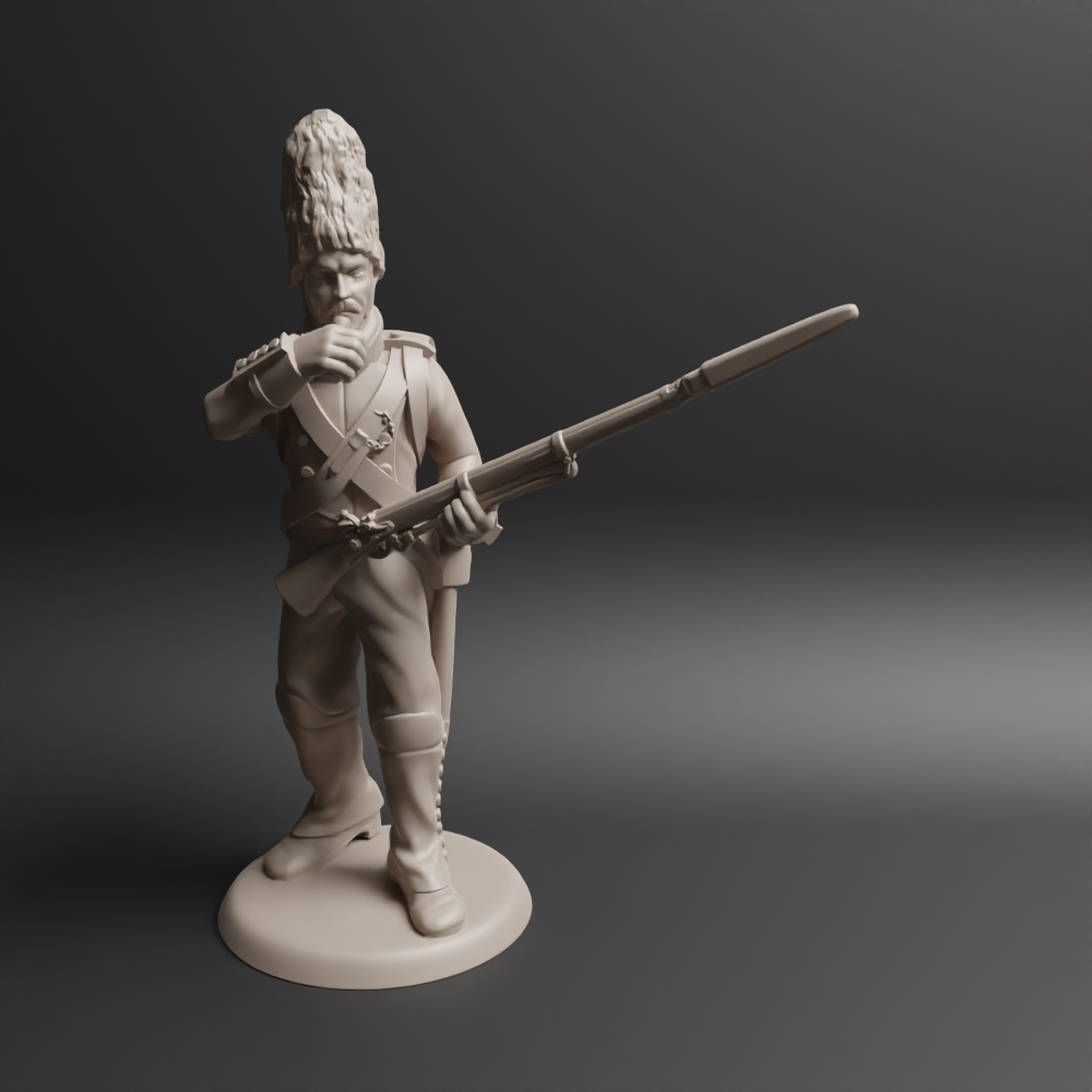 Napoleonic Spanish Grenadiers Firing 4