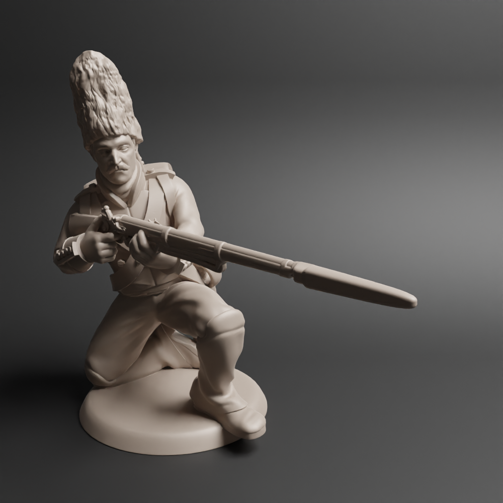 Napoleonic Spanish Grenadiers Firing 5