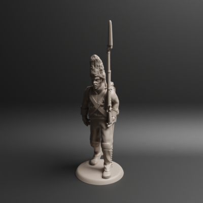 Napoleonic Spanish Grenadiers Marching 1