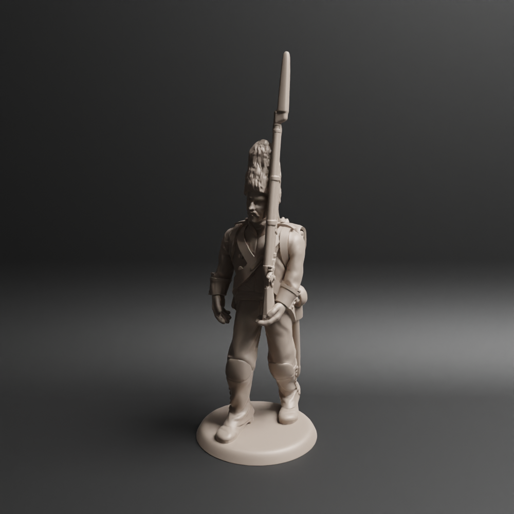 Napoleonic Spanish Grenadiers Marching 2