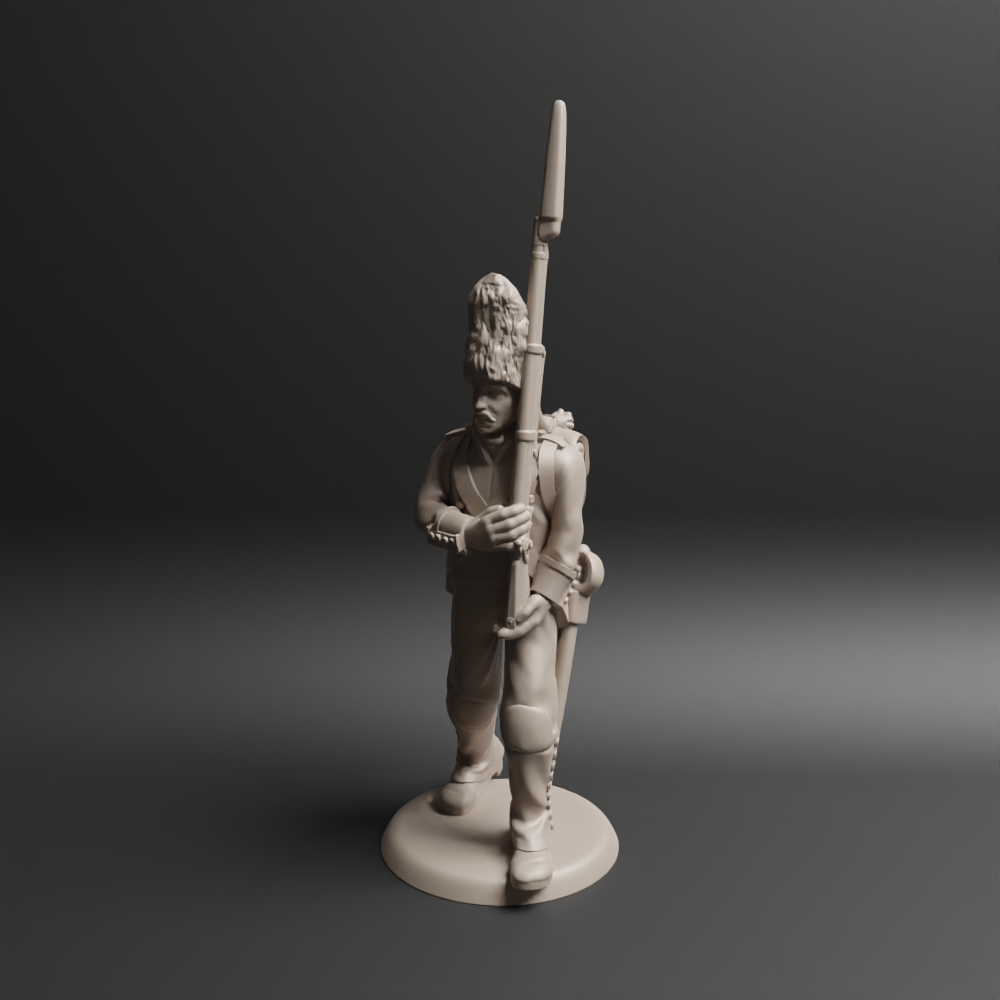 Napoleonic Spanish Grenadiers Marching 3