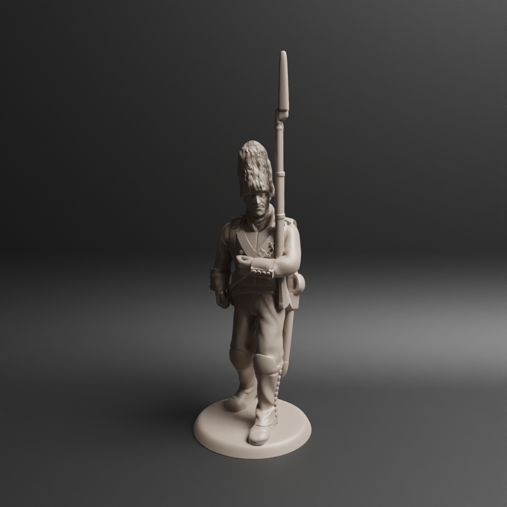 Napoleonic Spanish Grenadiers Marching 4