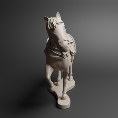 Napoleonic Spanish Officer Spyglass Officer Horse