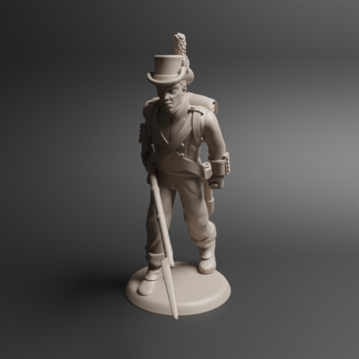 Napoleonic Spanish Round Hats Charging 1