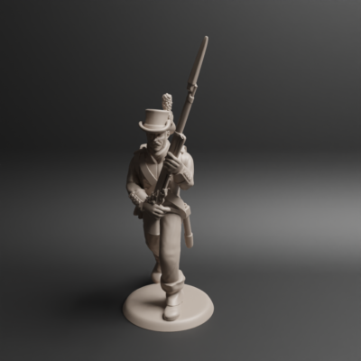 Napoleonic Spanish Round Hats Charging 3