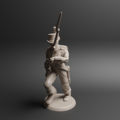 Napoleonic Spanish Round Hats Charging 4