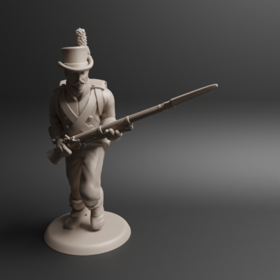 Napoleonic Spanish Round Hats Charging 6