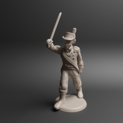 Napoleonic Spanish Round Hats Command 1