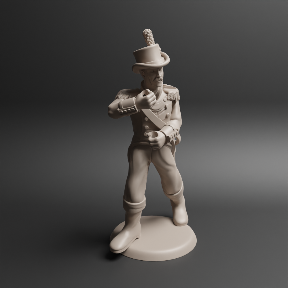 Napoleonic Spanish Round Hats Command 2