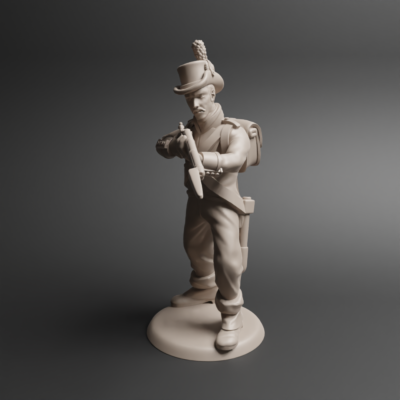 Napoleonic Spanish Round Hats Firing 1