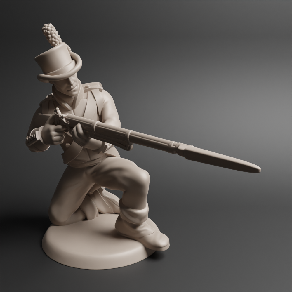 Napoleonic Spanish Round Hats Firing 5