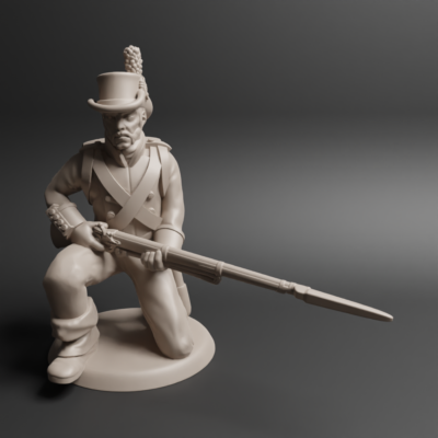 Napoleonic Spanish Round Hats Firing 6