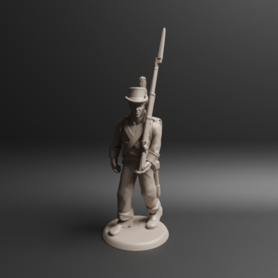 Napoleonic Spanish Round Hats Marching 2