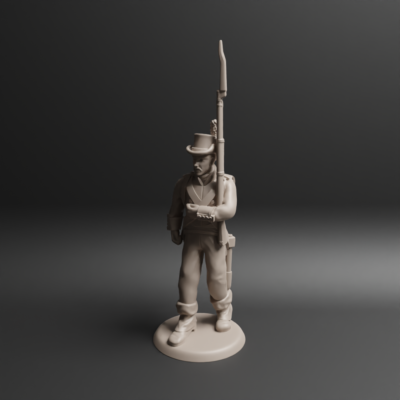 Napoleonic Spanish Round Hats Marching 4