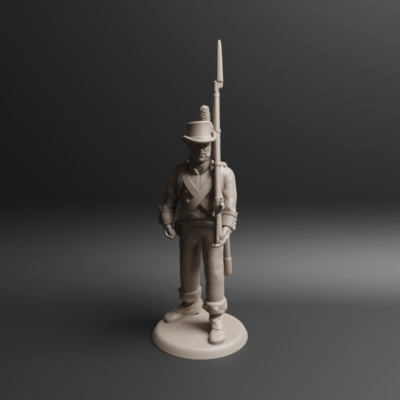 Napoleonic Spanish Round Hats Marching 5