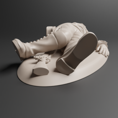 Napoleonic Spanish Wounded 1