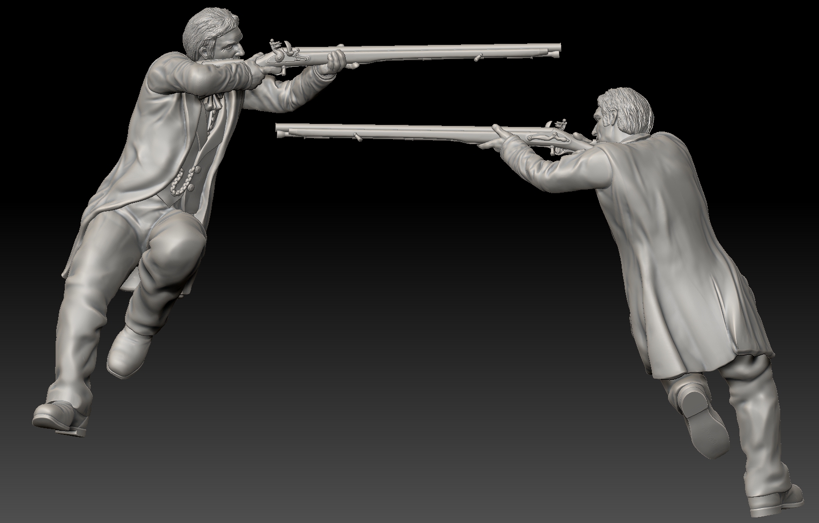 Alamo Volunteer aiming