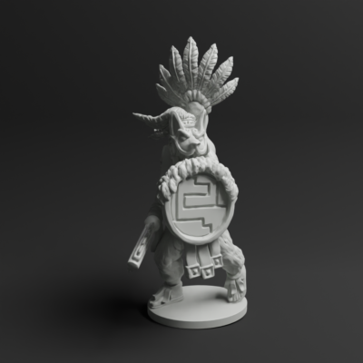 Aztek Coyote Priest 1