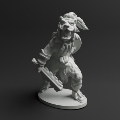 Aztek Jaguar warrior 1