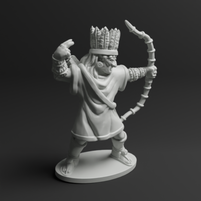 Aztek Tarascan archer 3