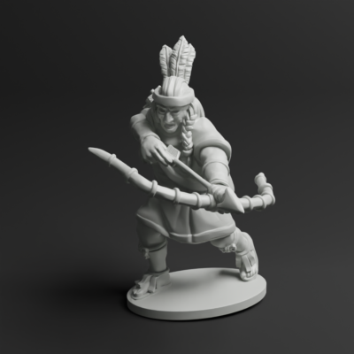 Aztek Tarascan archer 4