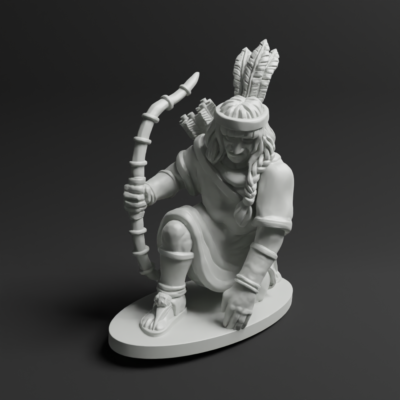 Aztek Tarascan archer 5