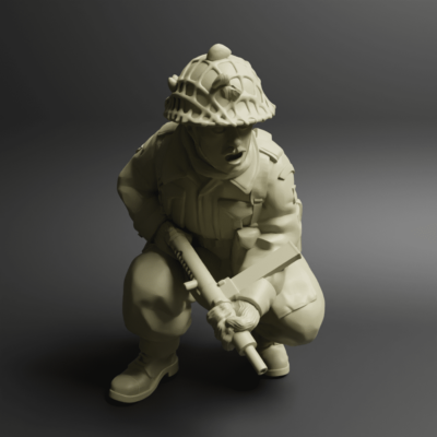 Canadian WW2 NCO Sten