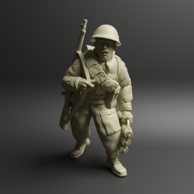 Canadian WW2 soldier Loader