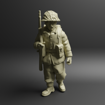 Canadian WW2 soldier Rifle Glasses