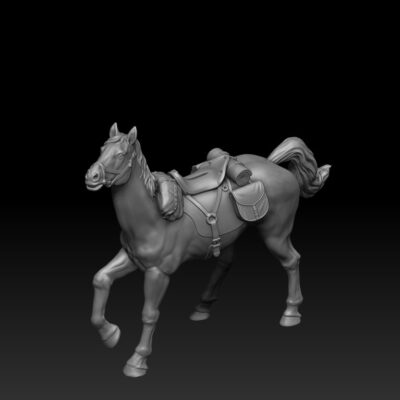 Stopping horse alt pose