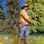 Gunslinger drawing pistol, western photo review