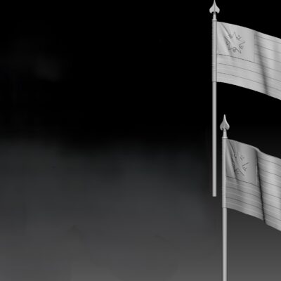 Davy Crockett’s 1836 Texas Alamo Flag