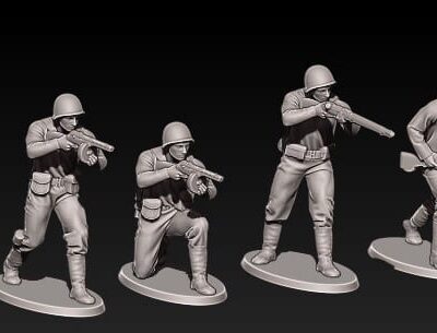 ww2 soviet marines in helmet