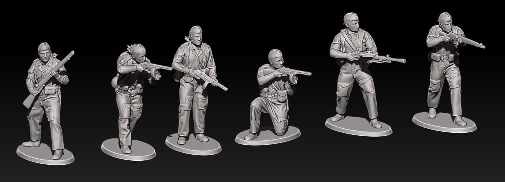 ww2 soviet paras in pilotka