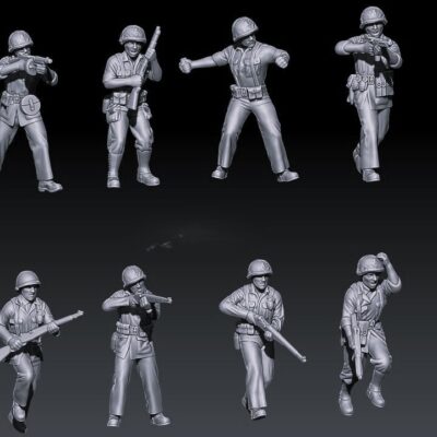 WW2 US Marines set 1