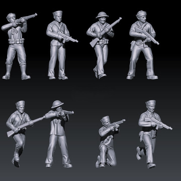 WW2 US Sailors set 1