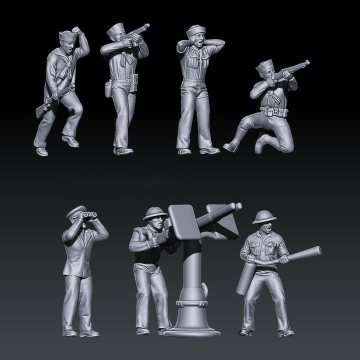 WW2 US Sailors set 2