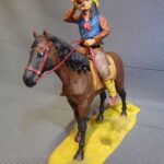 Native American scout sounding trumpet photo review