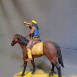 Native American scout sounding trumpet photo review