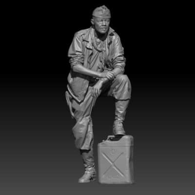 WW2 US 5th Ranger looking cool