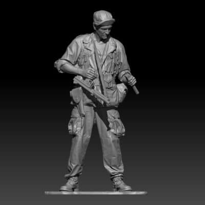 WW2 US 5th Ranger loading clip