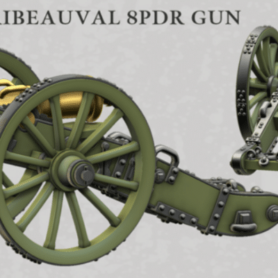French Gribeauval 8pdr Cannon