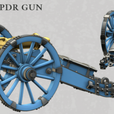 Prussian 3pdr Cannon