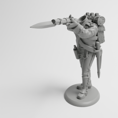 Saxon Light Infantry Skirmish 1