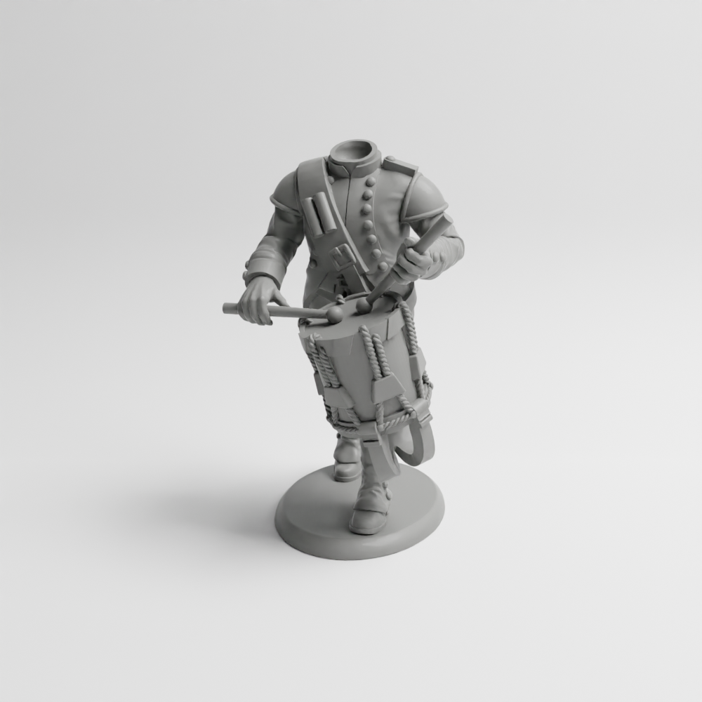 Saxon Musketeers Command 01 1806