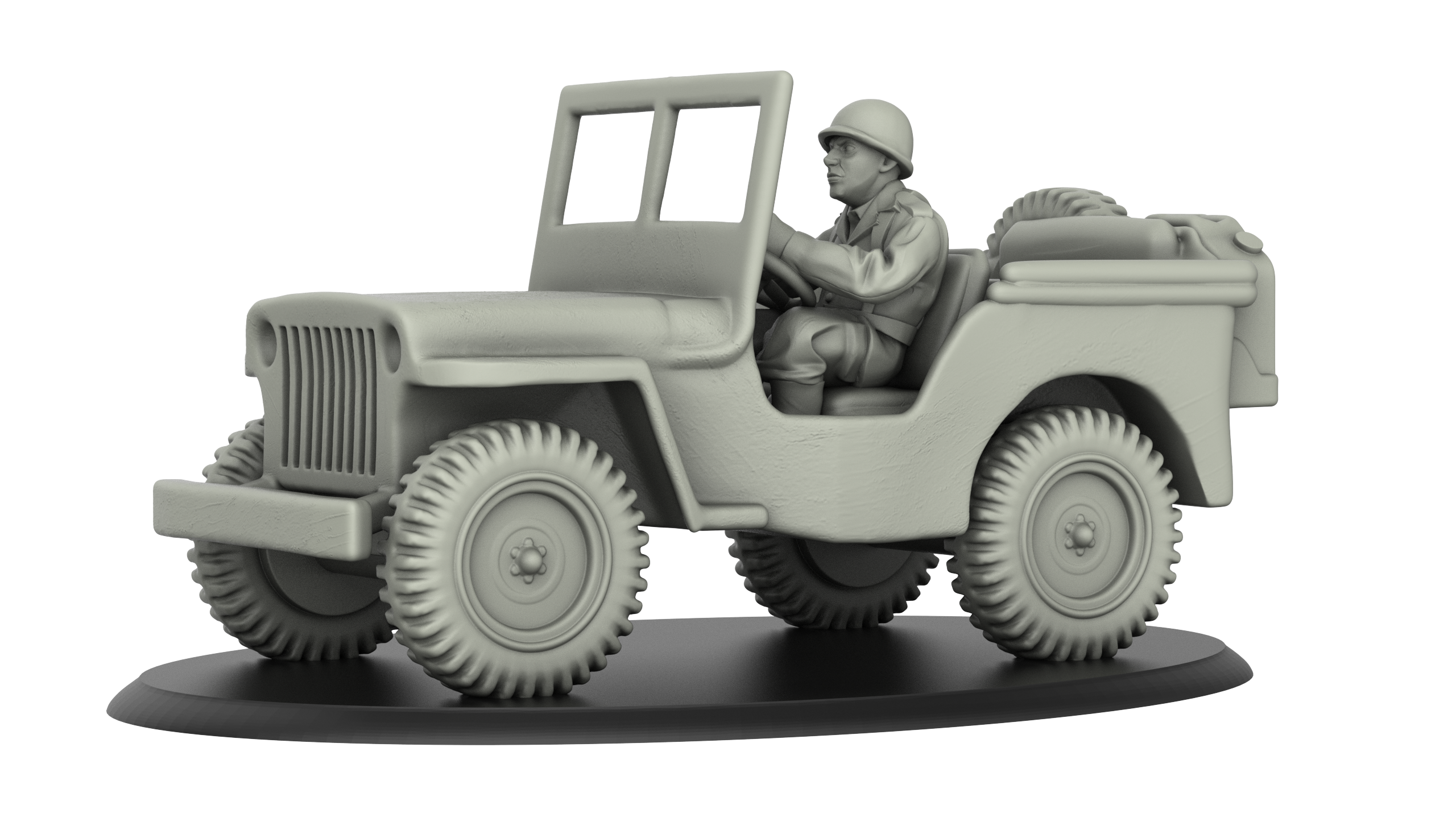 USA WW2 Jeep Set