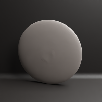 4x Christian Round Shield Plain 1