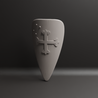 4x Military Order Kite Calatrava Shield 1