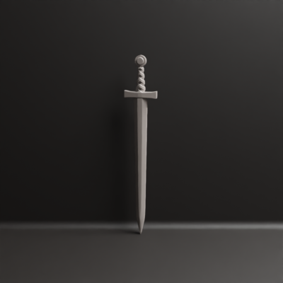 5x Medieval Christian Sword 1