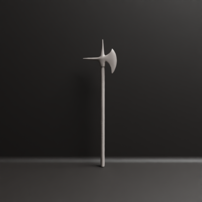 5x Medieval Polearm 1